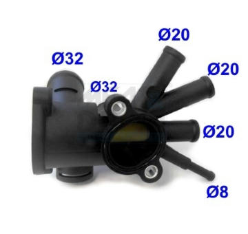 Príruba chladenia MEAT & DORIA 93147