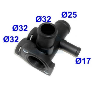 Príruba chladenia MEAT & DORIA 93197