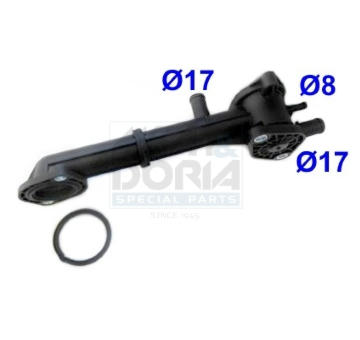 Príruba chladenia MEAT & DORIA 93236