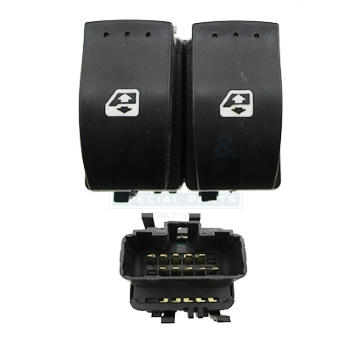 Spínač, zvedací zařízení oken Meat & Doria 26104