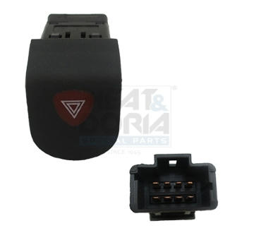 Vypínač výstražných blikačů Meat & Doria 23642