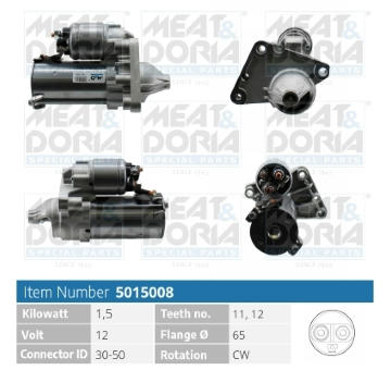żtartér MEAT & DORIA 5015008