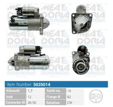 żtartér MEAT & DORIA 5035014