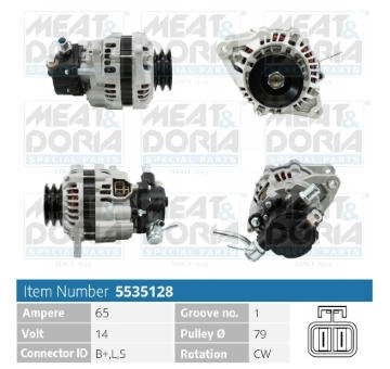 Alternátor MEAT & DORIA 5535128