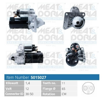żtartér MEAT & DORIA 5015027