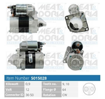 żtartér MEAT & DORIA 5015028