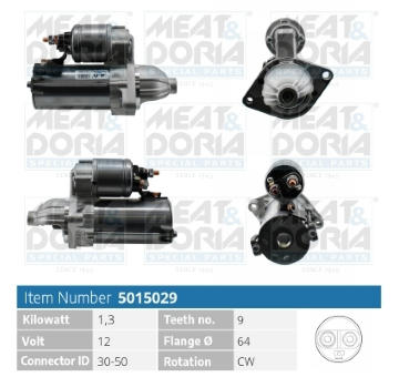 żtartér MEAT & DORIA 5015029