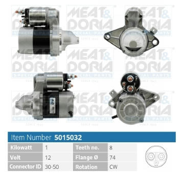 żtartér MEAT & DORIA 5015032