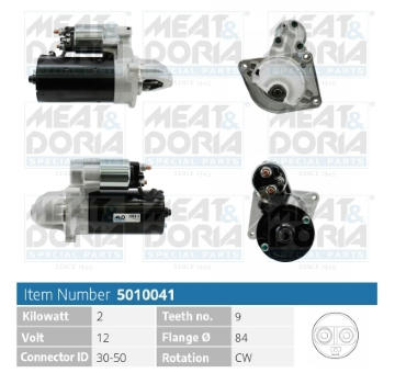 żtartér MEAT & DORIA 5010041