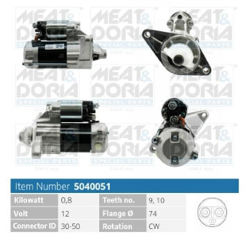 żtartér MEAT & DORIA 5040051