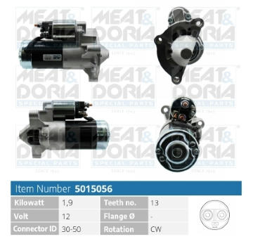 żtartér MEAT & DORIA 5015056