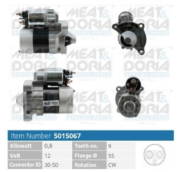 żtartér MEAT & DORIA 5015067