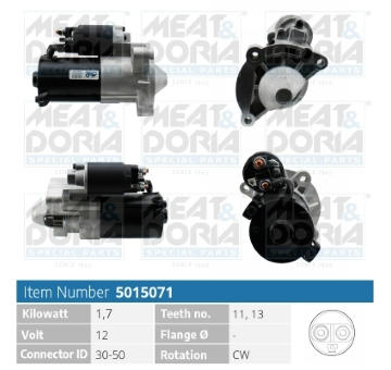 żtartér MEAT & DORIA 5015071