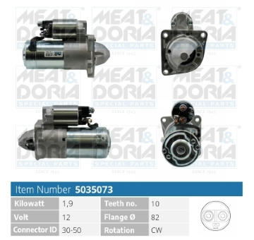 żtartér MEAT & DORIA 5035073