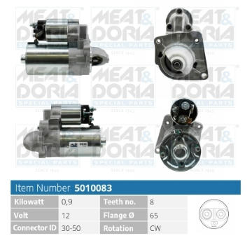 żtartér MEAT & DORIA 5010083