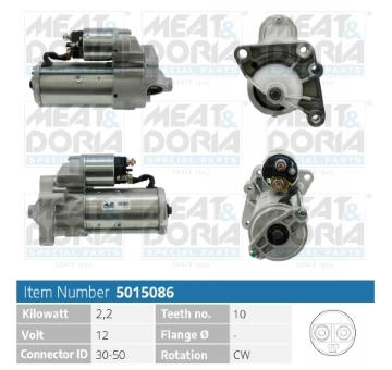 żtartér MEAT & DORIA 5015086