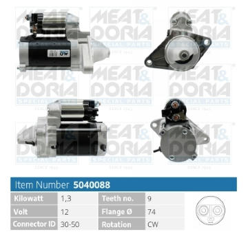 żtartér MEAT & DORIA 5040088