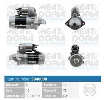 żtartér MEAT & DORIA 5040090