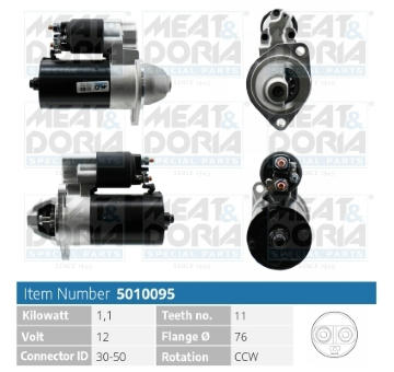 żtartér MEAT & DORIA 5010095