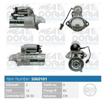 żtartér MEAT & DORIA 5060101