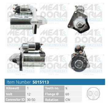 żtartér MEAT & DORIA 5015113