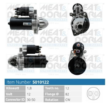 żtartér MEAT & DORIA 5010122
