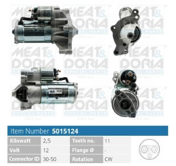 żtartér MEAT & DORIA 5015124