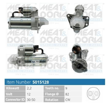 żtartér MEAT & DORIA 5015128