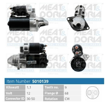 żtartér MEAT & DORIA 5010139