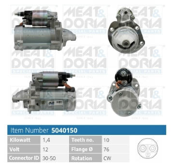 żtartér MEAT & DORIA 5040150