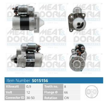 żtartér MEAT & DORIA 5015156