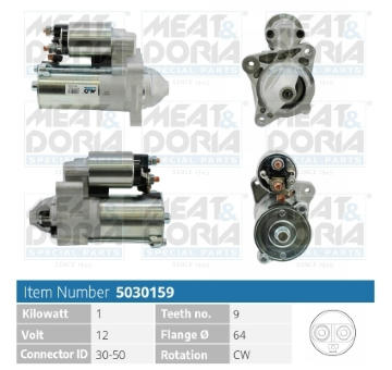 żtartér MEAT & DORIA 5030159