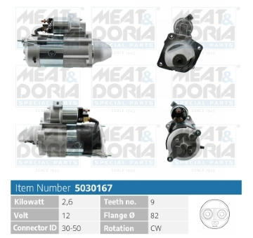 żtartér MEAT & DORIA 5030167