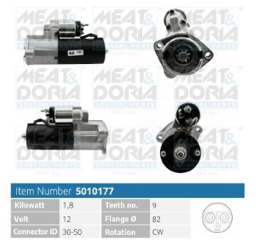 żtartér MEAT & DORIA 5010177