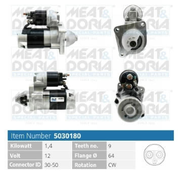 żtartér MEAT & DORIA 5030180