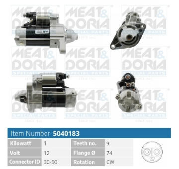 żtartér MEAT & DORIA 5040183