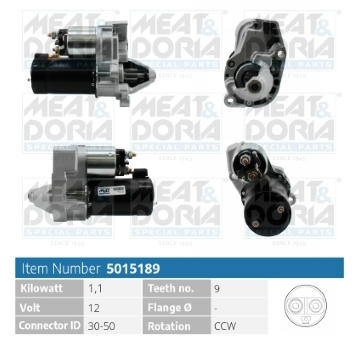 żtartér MEAT & DORIA 5015189