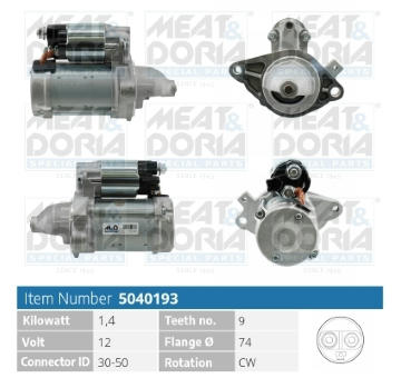żtartér MEAT & DORIA 5040193