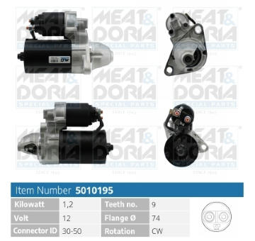 żtartér MEAT & DORIA 5010195