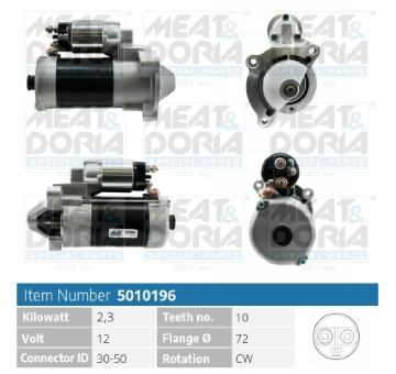 żtartér MEAT & DORIA 5010196