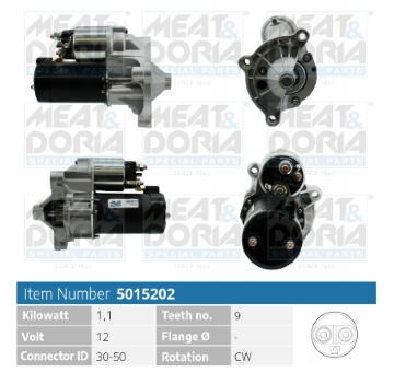 żtartér MEAT & DORIA 5015202