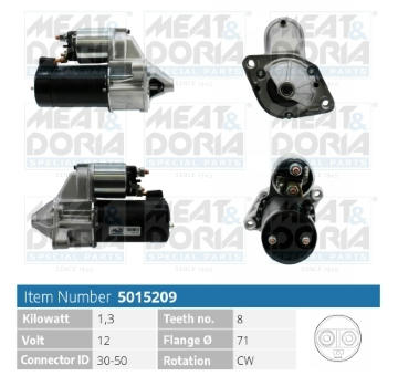 żtartér MEAT & DORIA 5015209