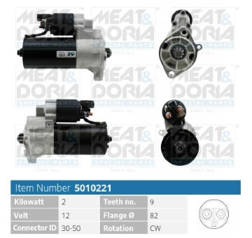 żtartér MEAT & DORIA 5010221