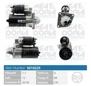 żtartér MEAT & DORIA 5010225