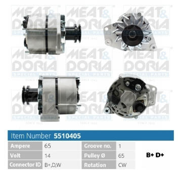 Alternátor MEAT & DORIA 5510405