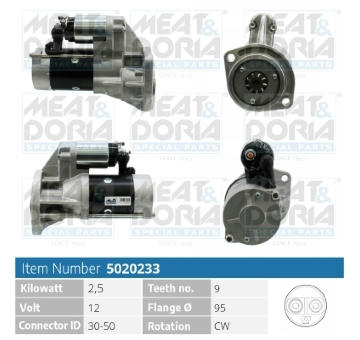 żtartér MEAT & DORIA 5020233