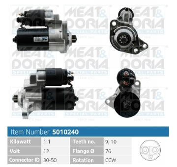 żtartér MEAT & DORIA 5010240