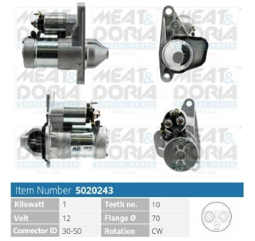 żtartér MEAT & DORIA 5020243