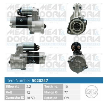 żtartér MEAT & DORIA 5020247