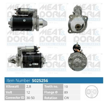 żtartér MEAT & DORIA 5025256